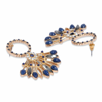 Navy Gold Jewelry Set