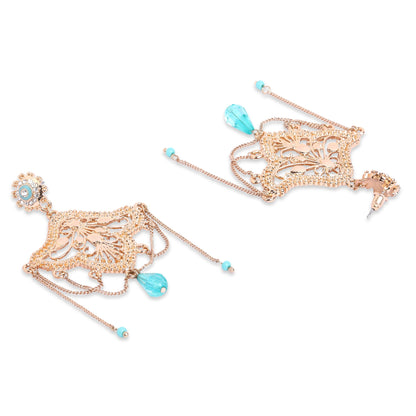 Gold Plated Long Earring