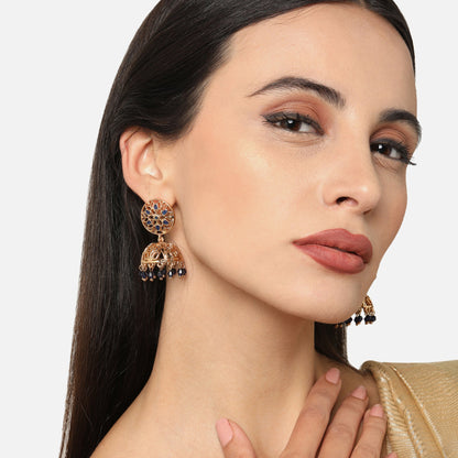 Gold Short Jhumka