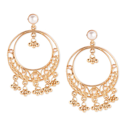 Gold Filigree Chanbalis Earrings