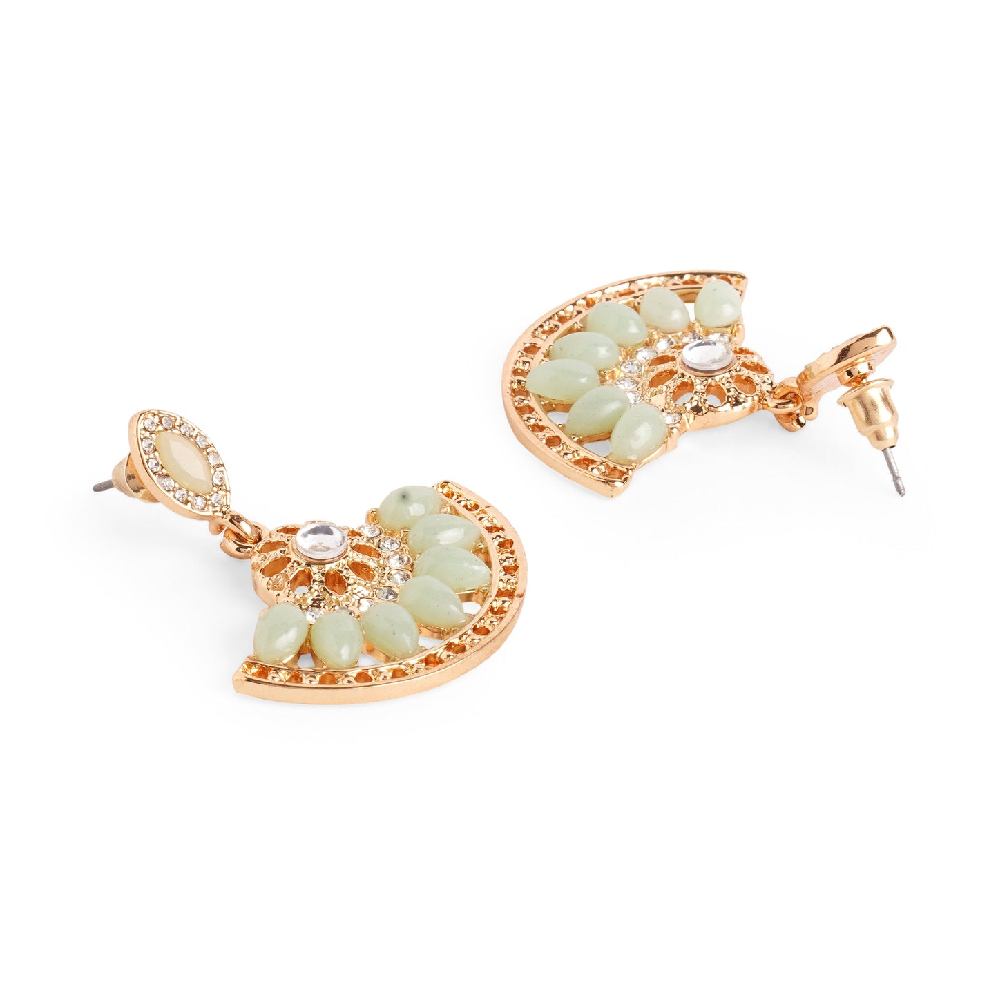 Mint Green  Short Drop Earring