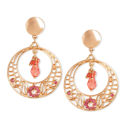 Multi Alloy Chand Bali Earrings