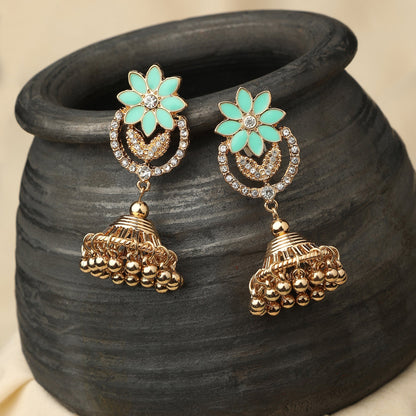 Gold Plated Jhumkas