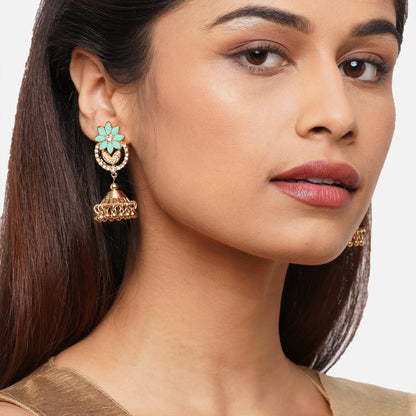 Gold Plated Jhumkas