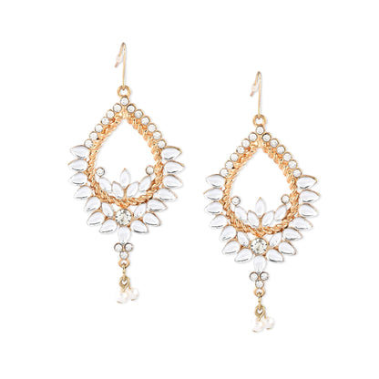 Gold Diamante Chanbalis Earrings
