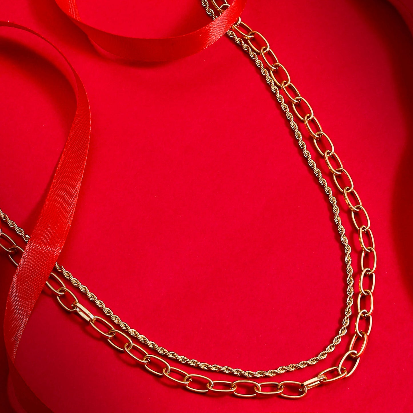 Worn Gold Chain
