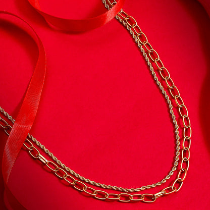 Worn Gold Chain