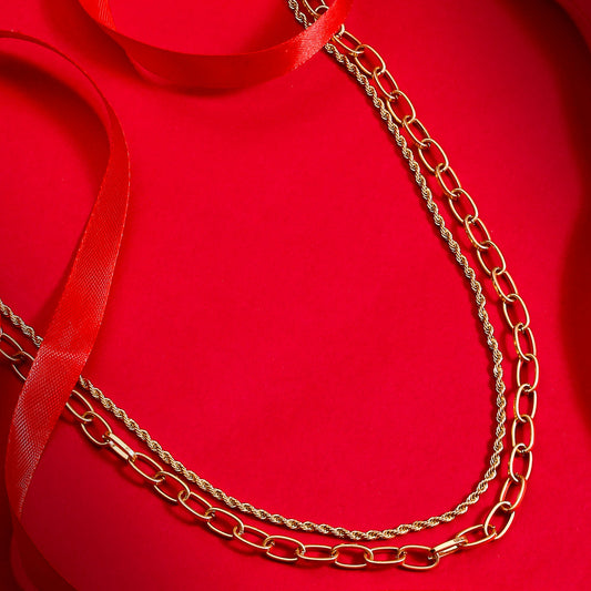 Worn Gold Chain