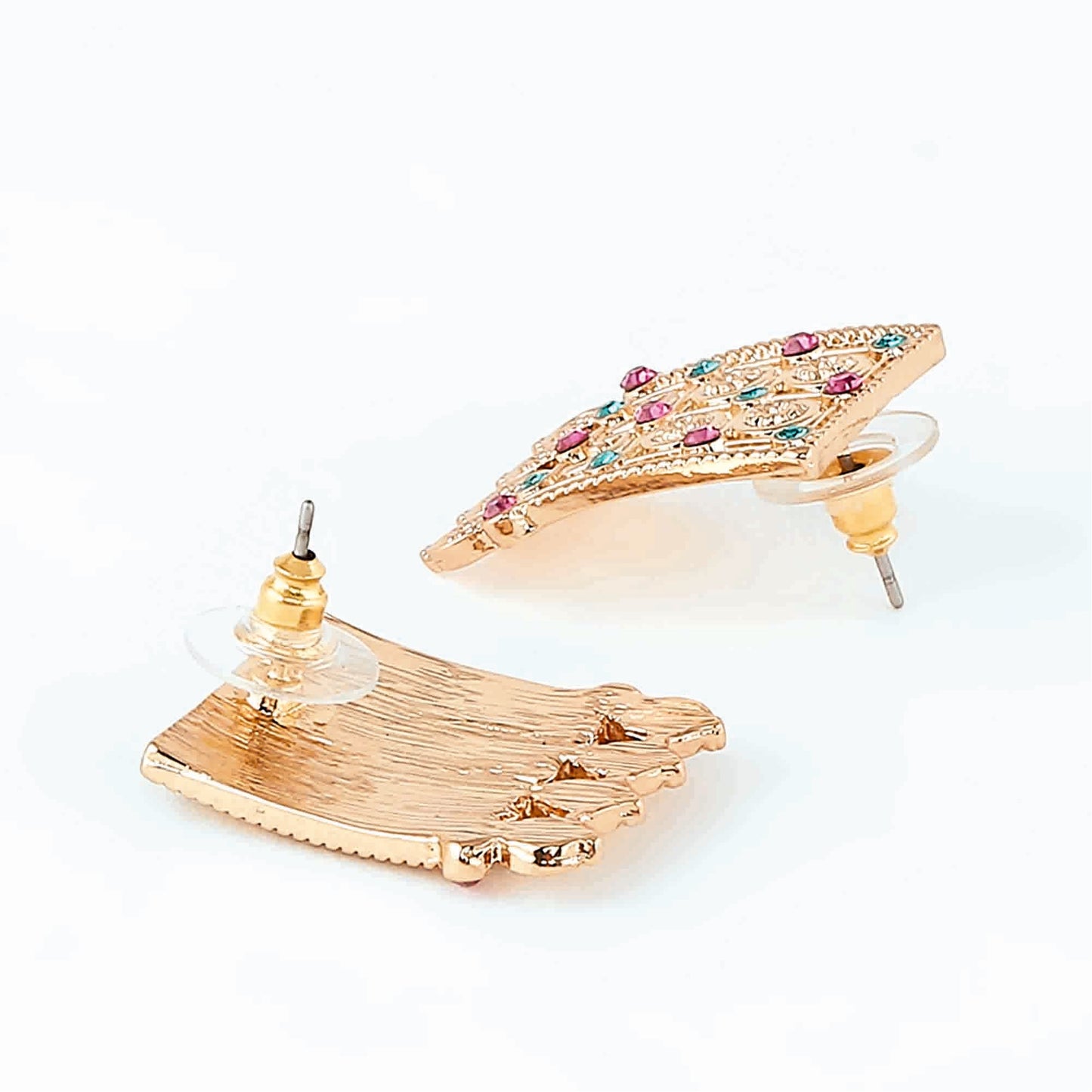 Multi Shaped Earrings Zinc Drops & Danglers